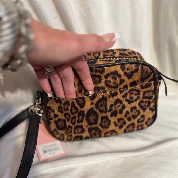🐆JUICY COUTURE VIRAL NATURAL CHOCOLATE LEOPARD JUICY FOR ALL CROSSBODY BAG🐆NWT - Picture 10 of 13
